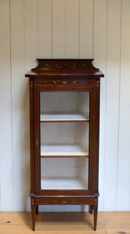 Edwardian Mahogany China Cabinet